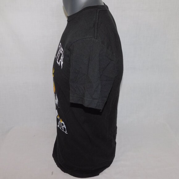 Finger Eleven Together Right Mens M Black Graphic T Shirt - Picture 5 of 6